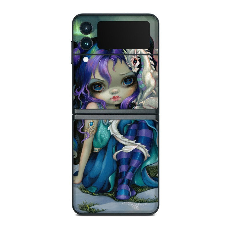 Frost Dragonling - Samsung Galaxy Z Flip 3 Skin