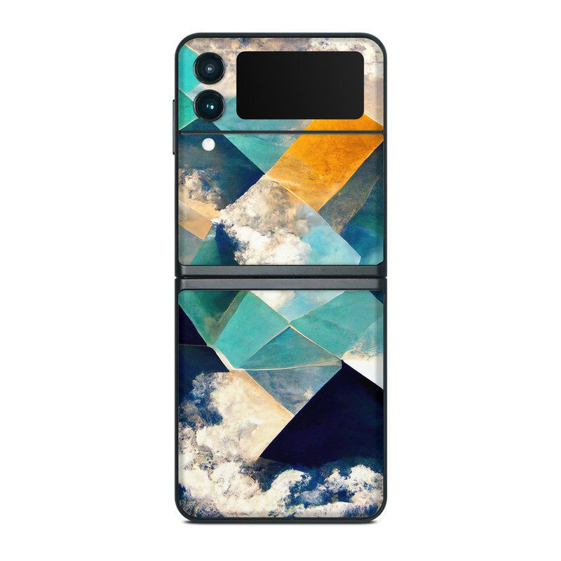 Gold Clouds - Samsung Galaxy Z Flip 3 Skin