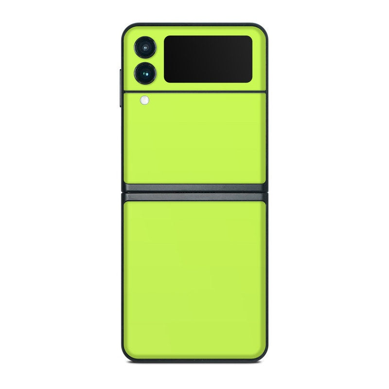 Solid State Lime - Samsung Galaxy Z Flip 3 Skin