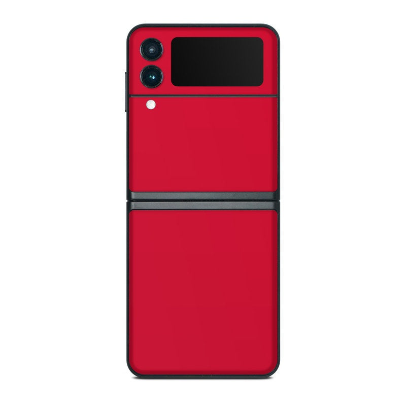 Solid State Red - Samsung Galaxy Z Flip 3 Skin