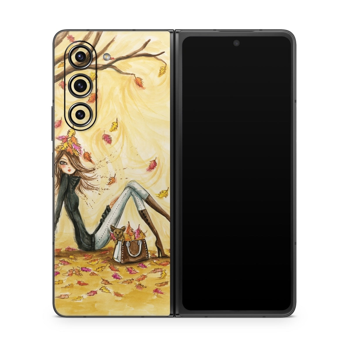 Autumn Leaves - Samsung Galaxy Z Fold5 Skin