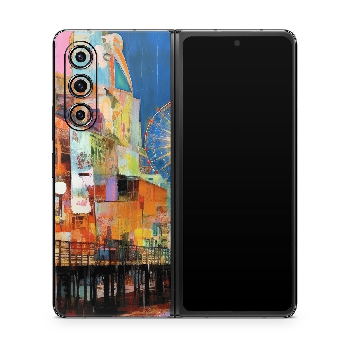 Boardwalk Memories - Samsung Galaxy Z Fold5 Skin