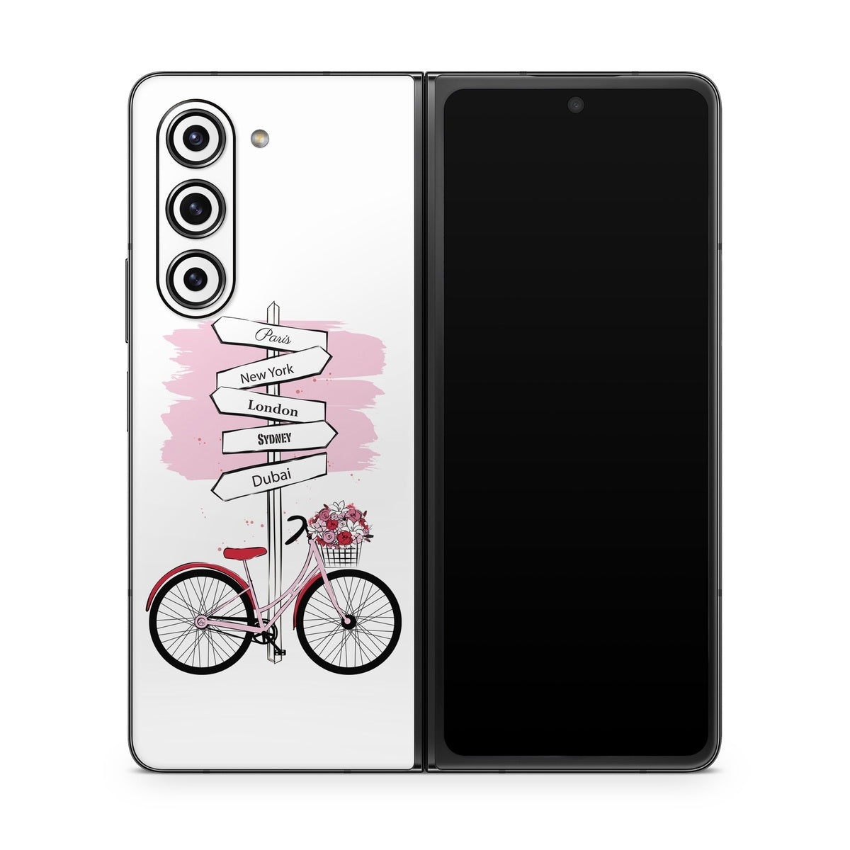 Bike Ride - Samsung Galaxy Z Fold5 Skin