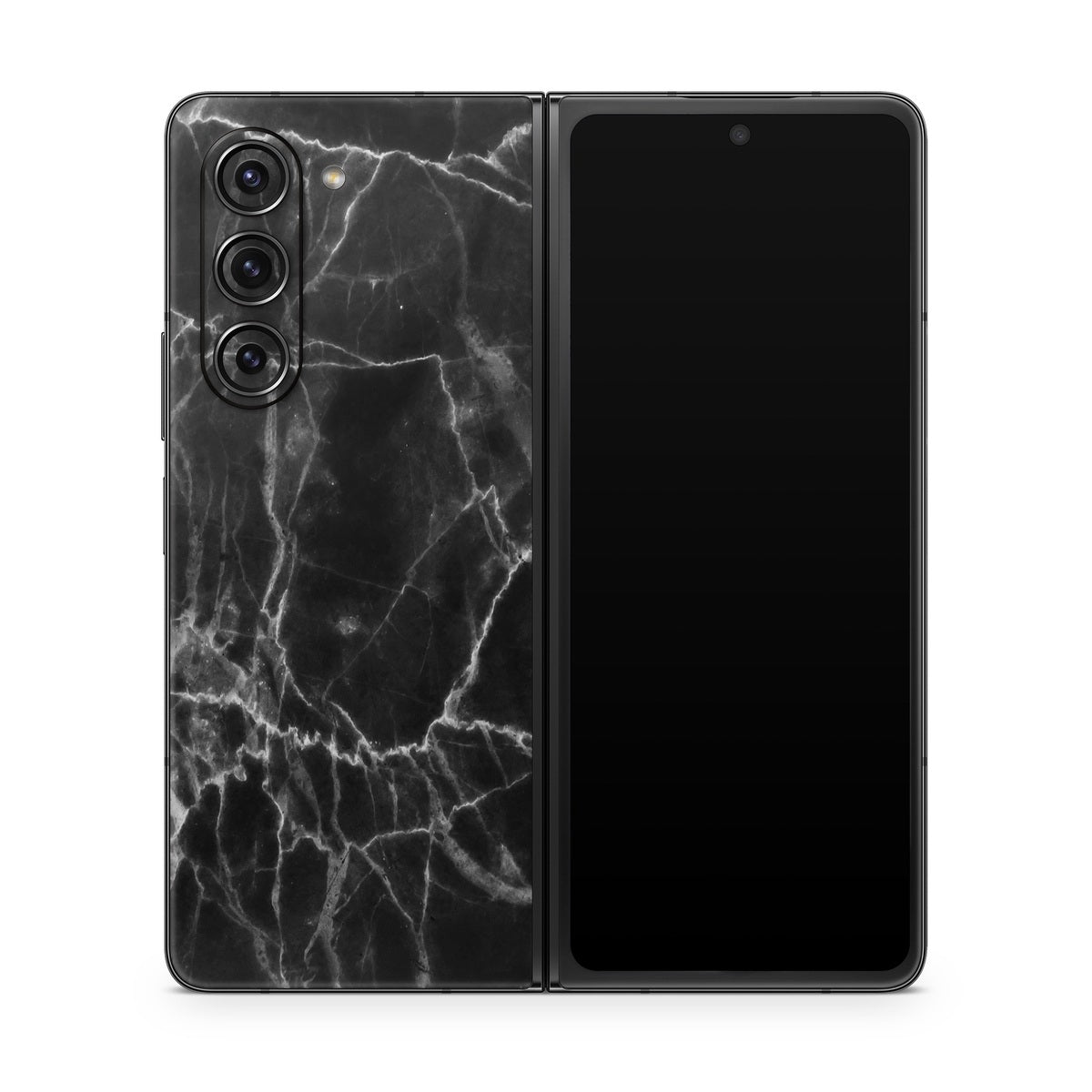 Black Marble - Samsung Galaxy Z Fold5 Skin