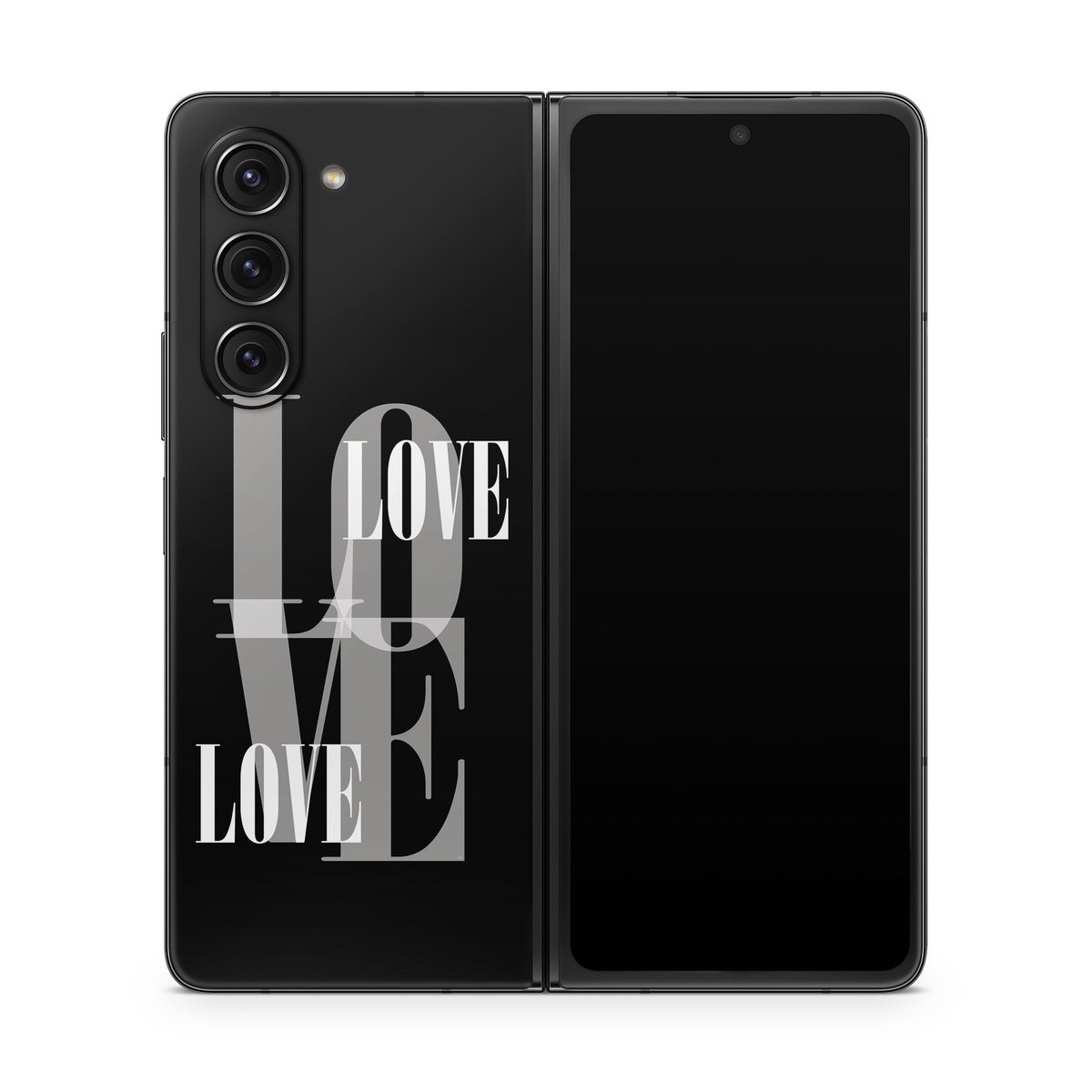 Black Love - Samsung Galaxy Z Fold5 Skin