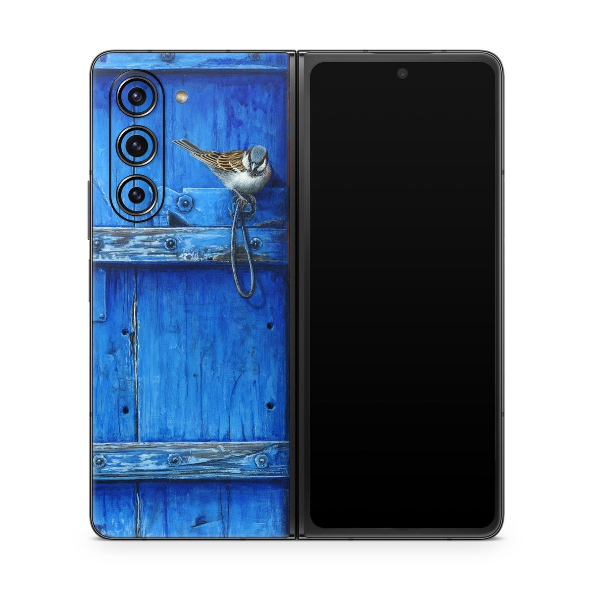 Blue Door - Samsung Galaxy Z Fold5 Skin