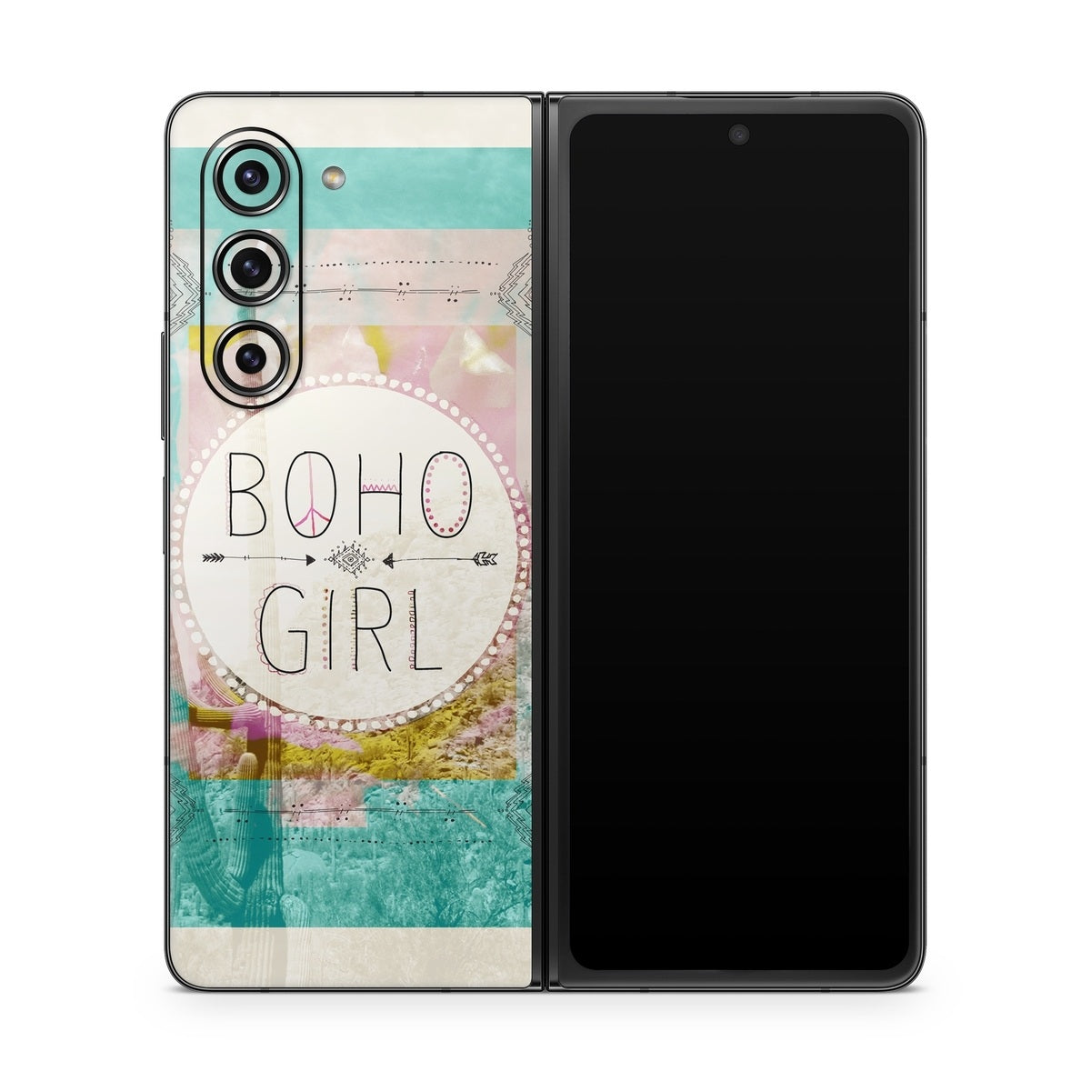 Boho Girl - Samsung Galaxy Z Fold5 Skin