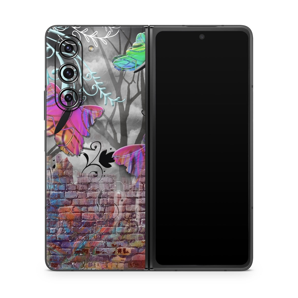 Butterfly Wall - Samsung Galaxy Z Fold5 Skin