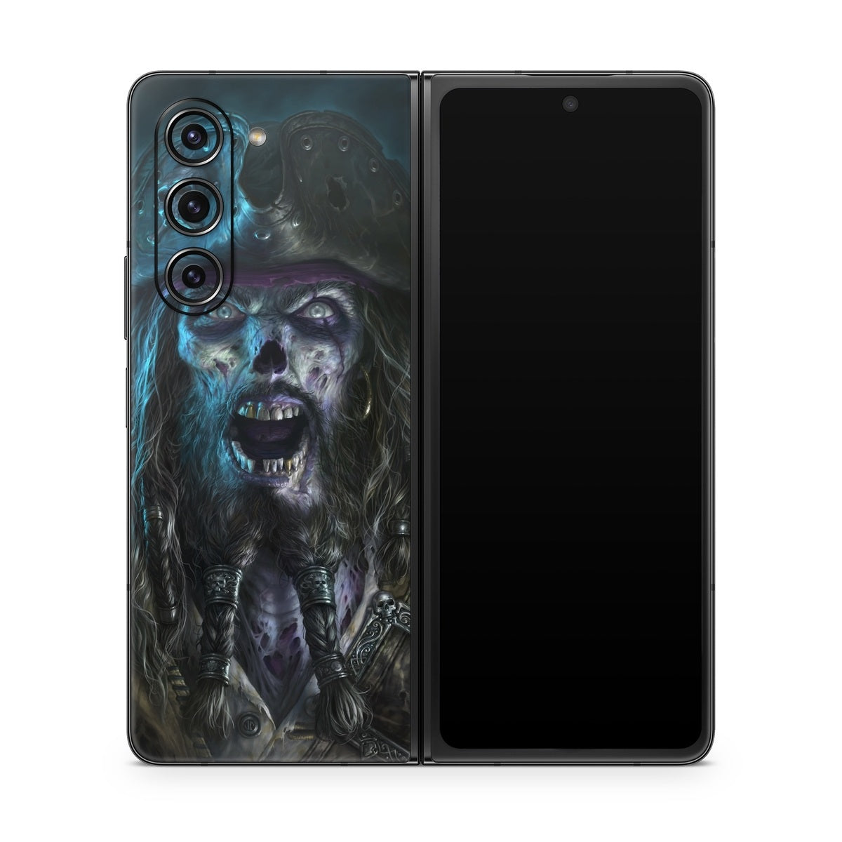 Captain Grimbeard - Samsung Galaxy Z Fold5 Skin