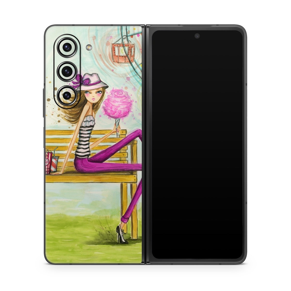 Carnival Cotton Candy - Samsung Galaxy Z Fold5 Skin