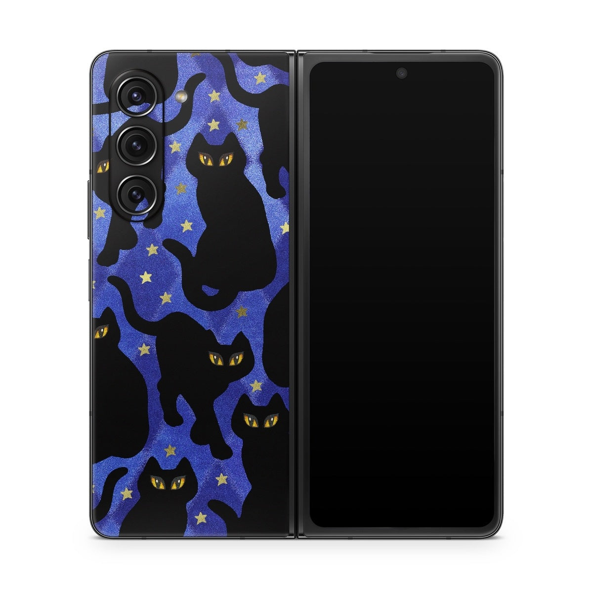 Cat Silhouettes - Samsung Galaxy Z Fold5 Skin