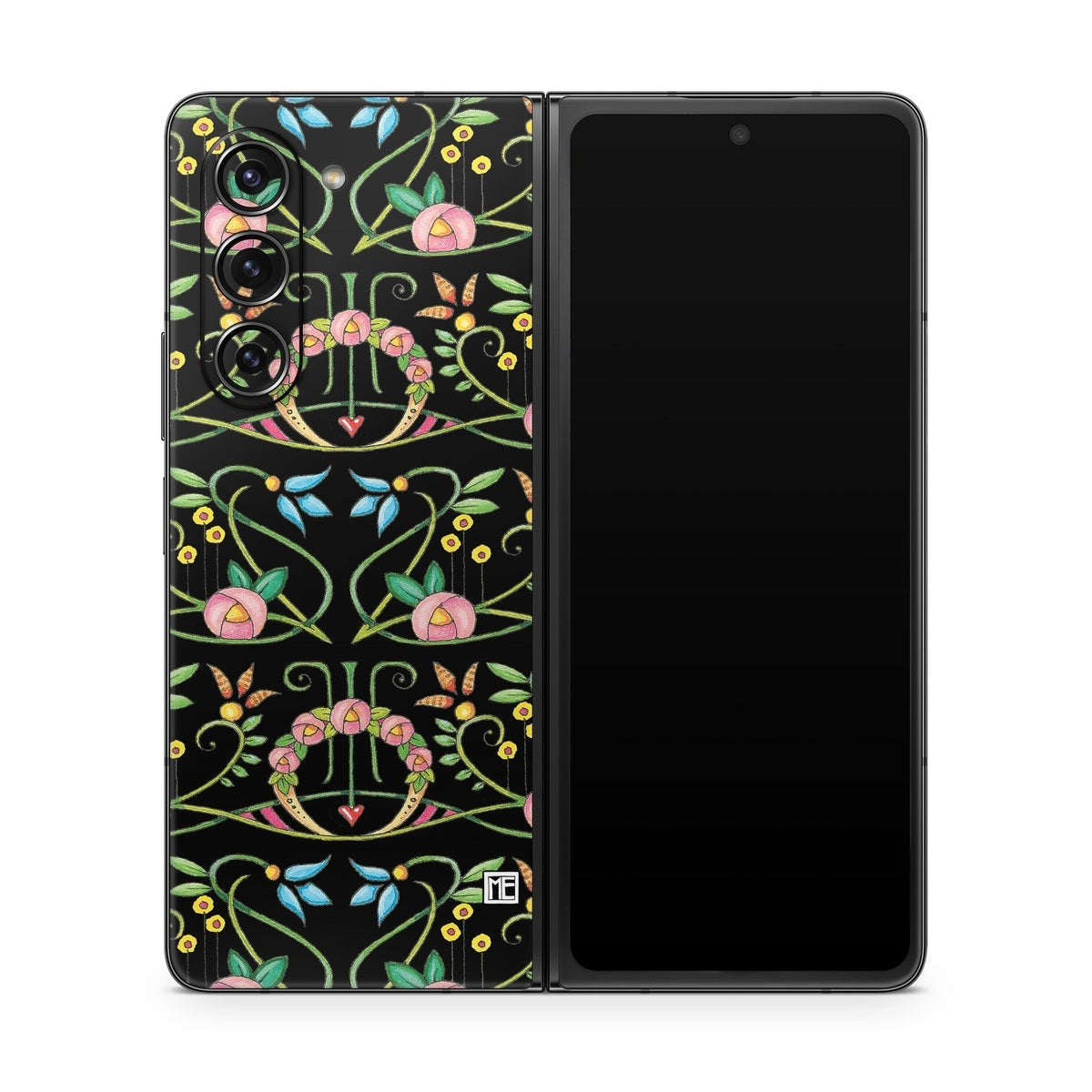 Change Nothing Flowers - Samsung Galaxy Z Fold5 Skin