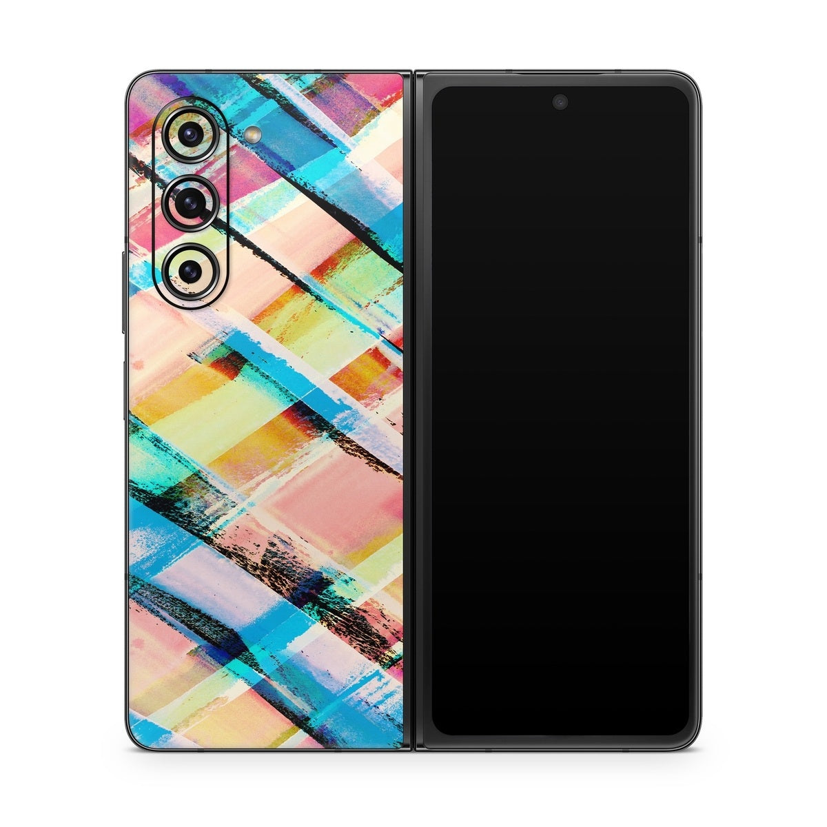 Check Stripe - Samsung Galaxy Z Fold5 Skin