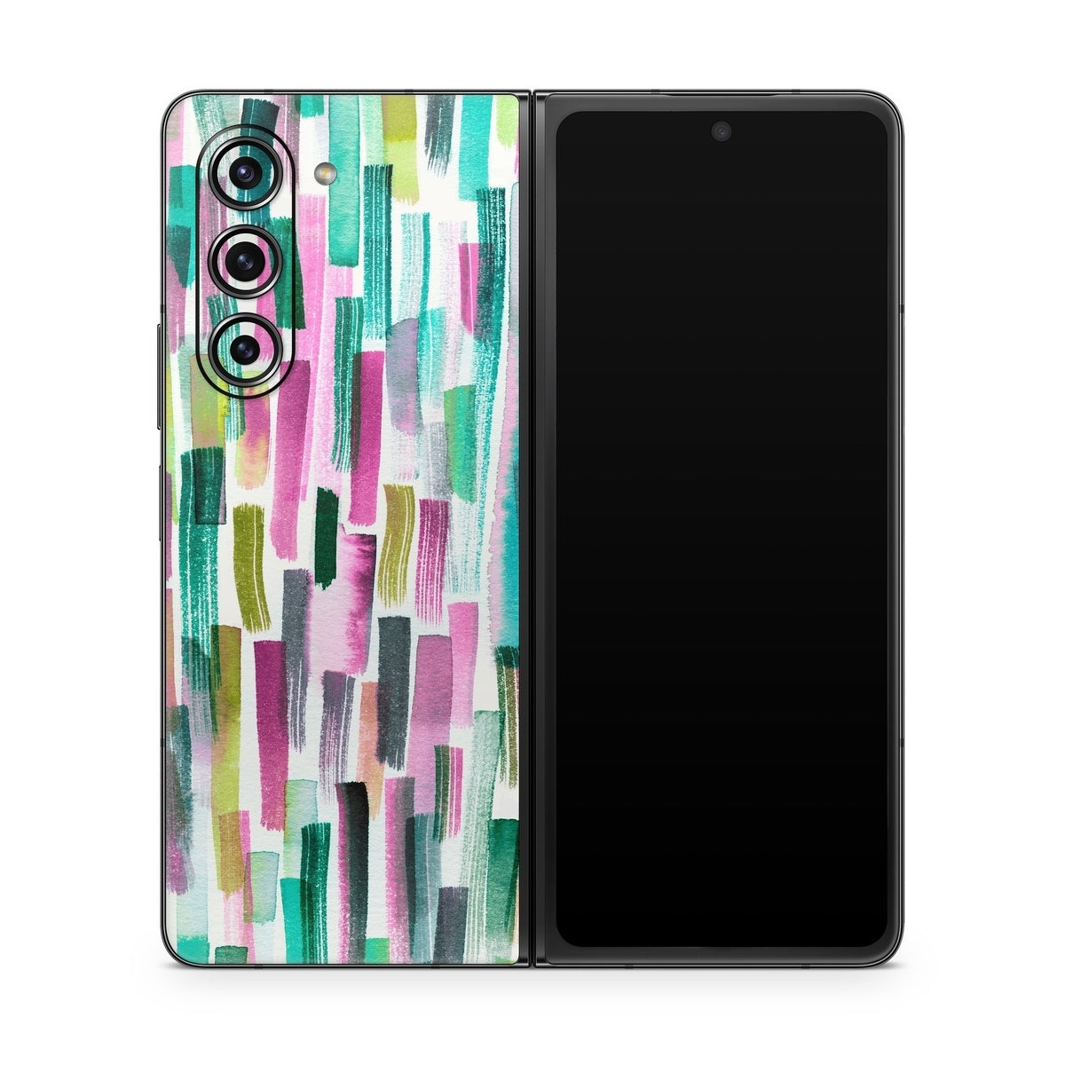 Colorful Brushstrokes - Samsung Galaxy Z Fold5 Skin