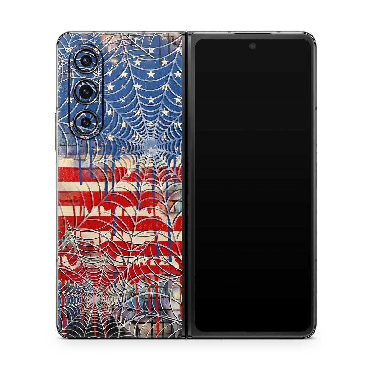 Cobweb Flag - Samsung Galaxy Z Fold5 Skin