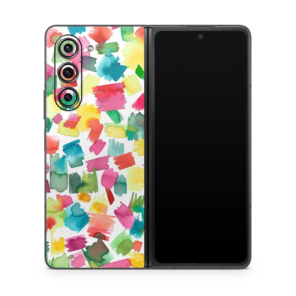 Colorful Strokes - Samsung Galaxy Z Fold5 Skin