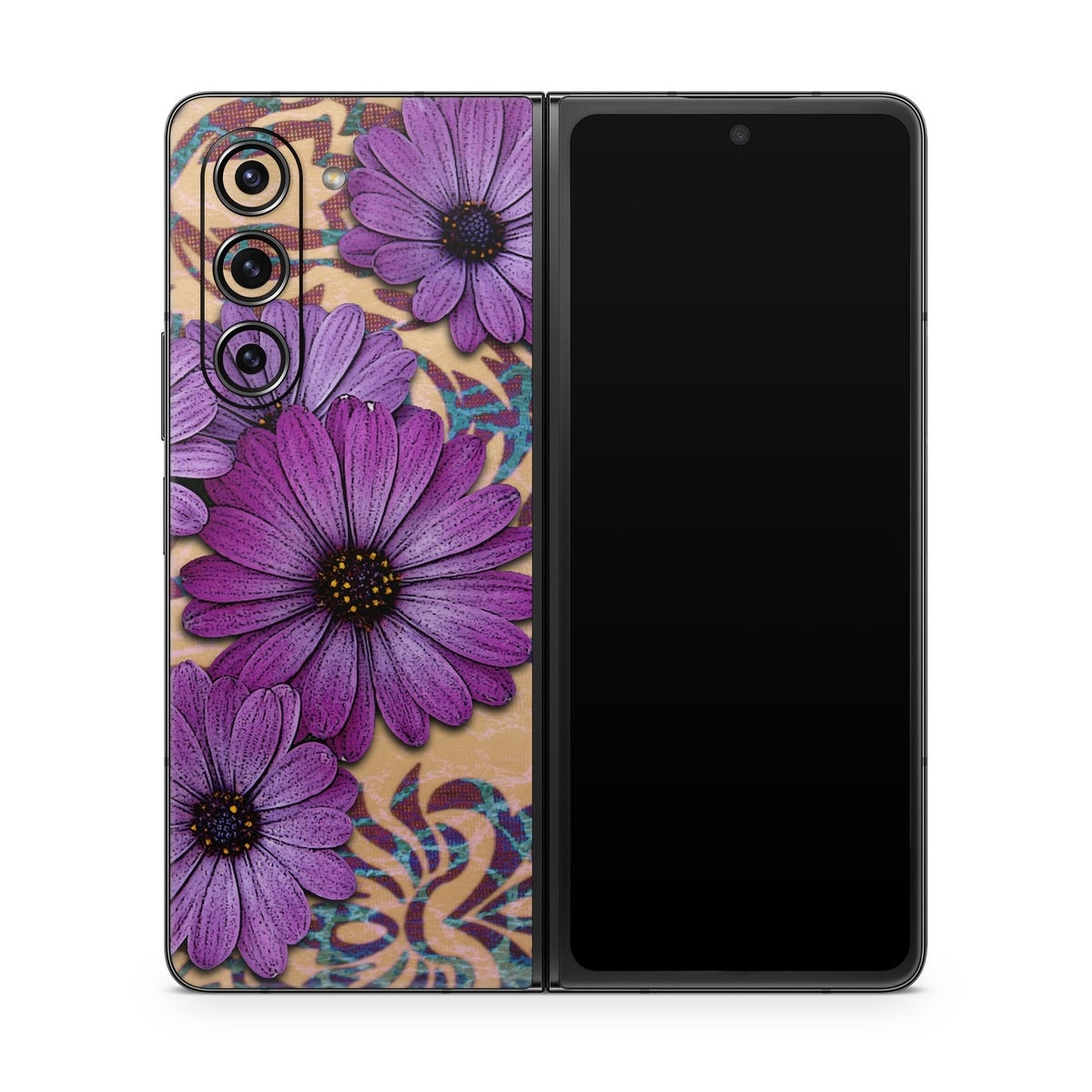 Daisy Damask - Samsung Galaxy Z Fold5 Skin