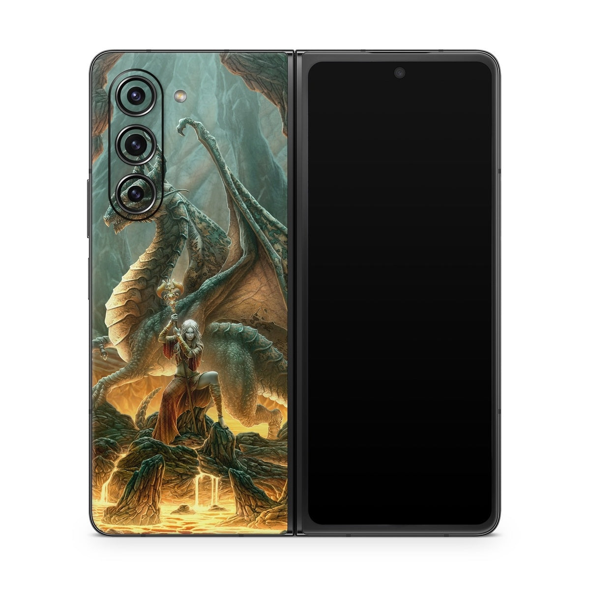 Dragon Mage - Samsung Galaxy Z Fold5 Skin