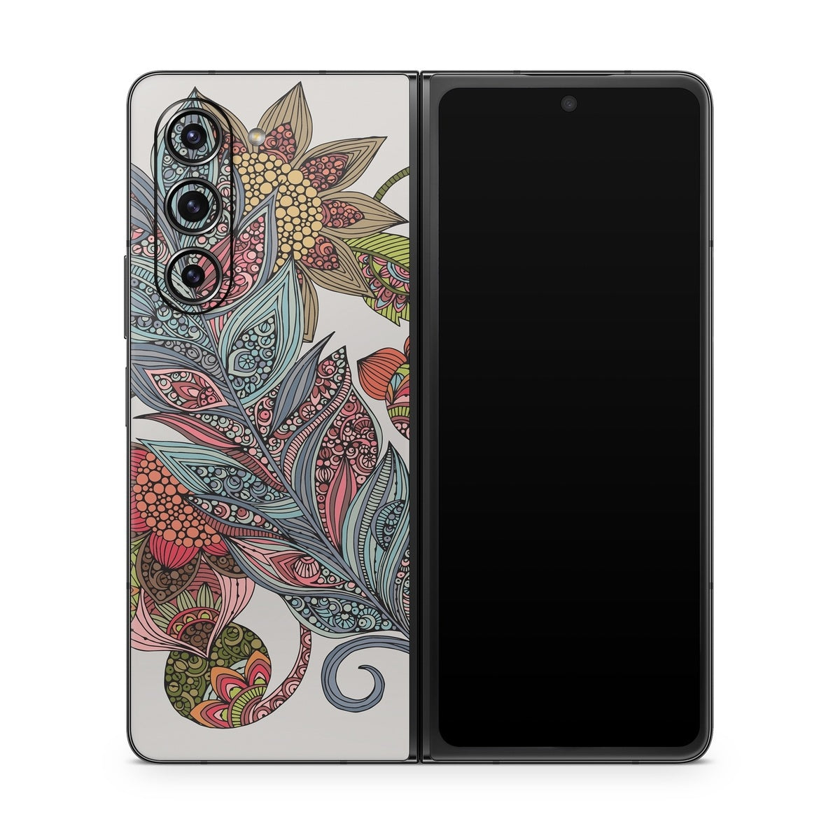 Feather Flower - Samsung Galaxy Z Fold5 Skin