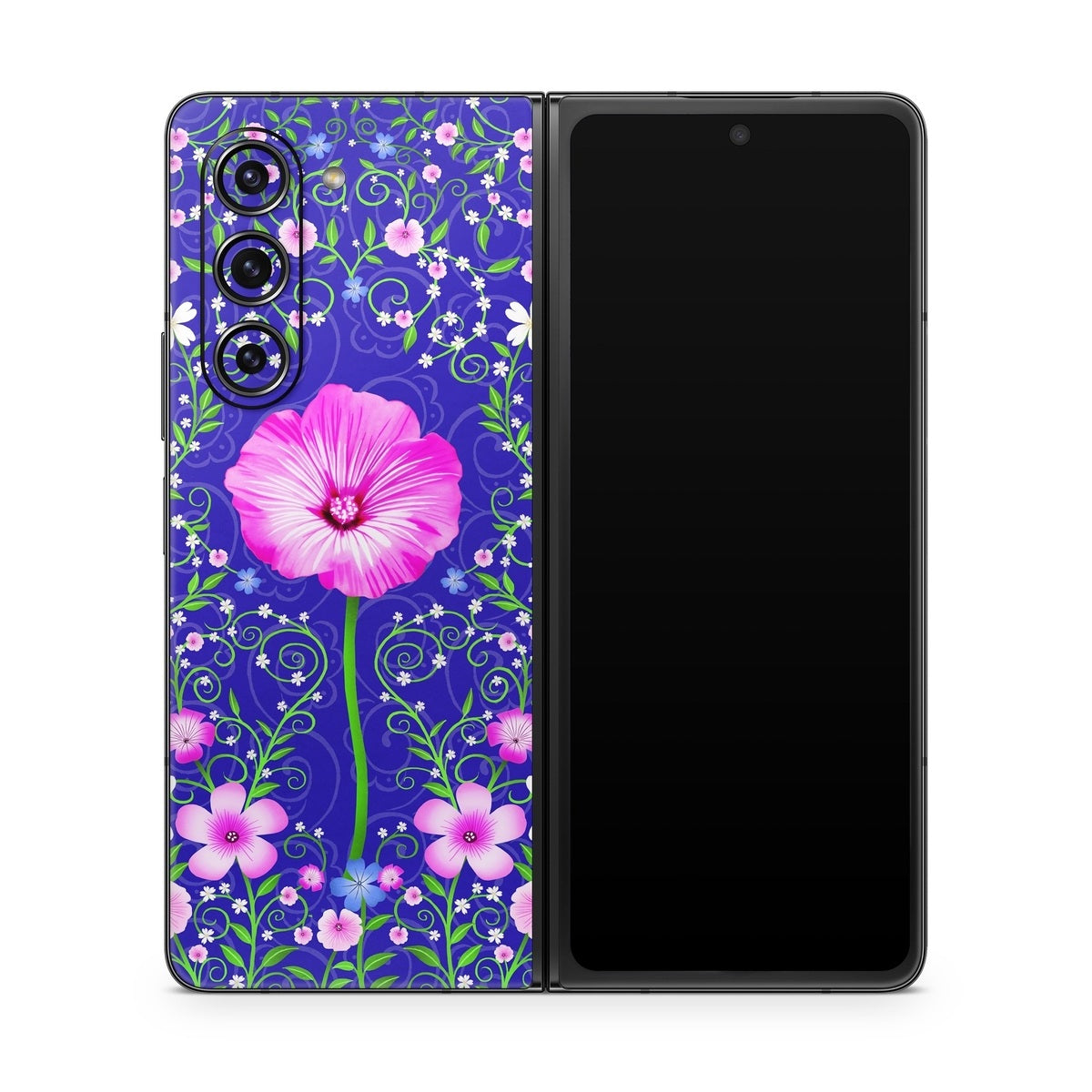 Floral Harmony - Samsung Galaxy Z Fold5 Skin