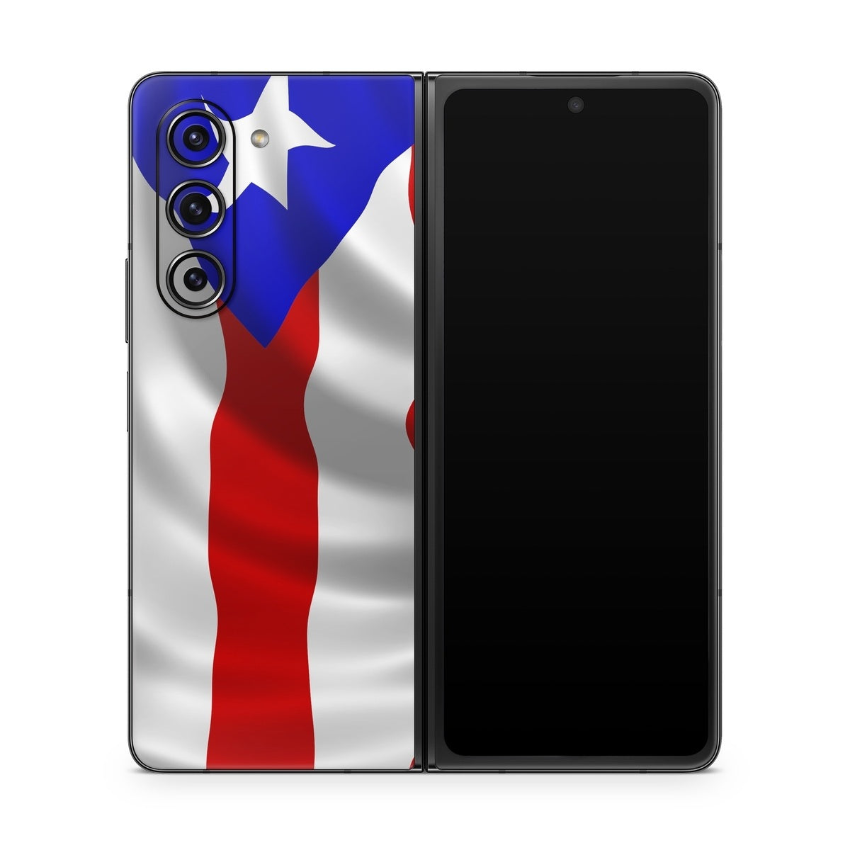 Puerto Rican Flag - Samsung Galaxy Z Fold5 Skin