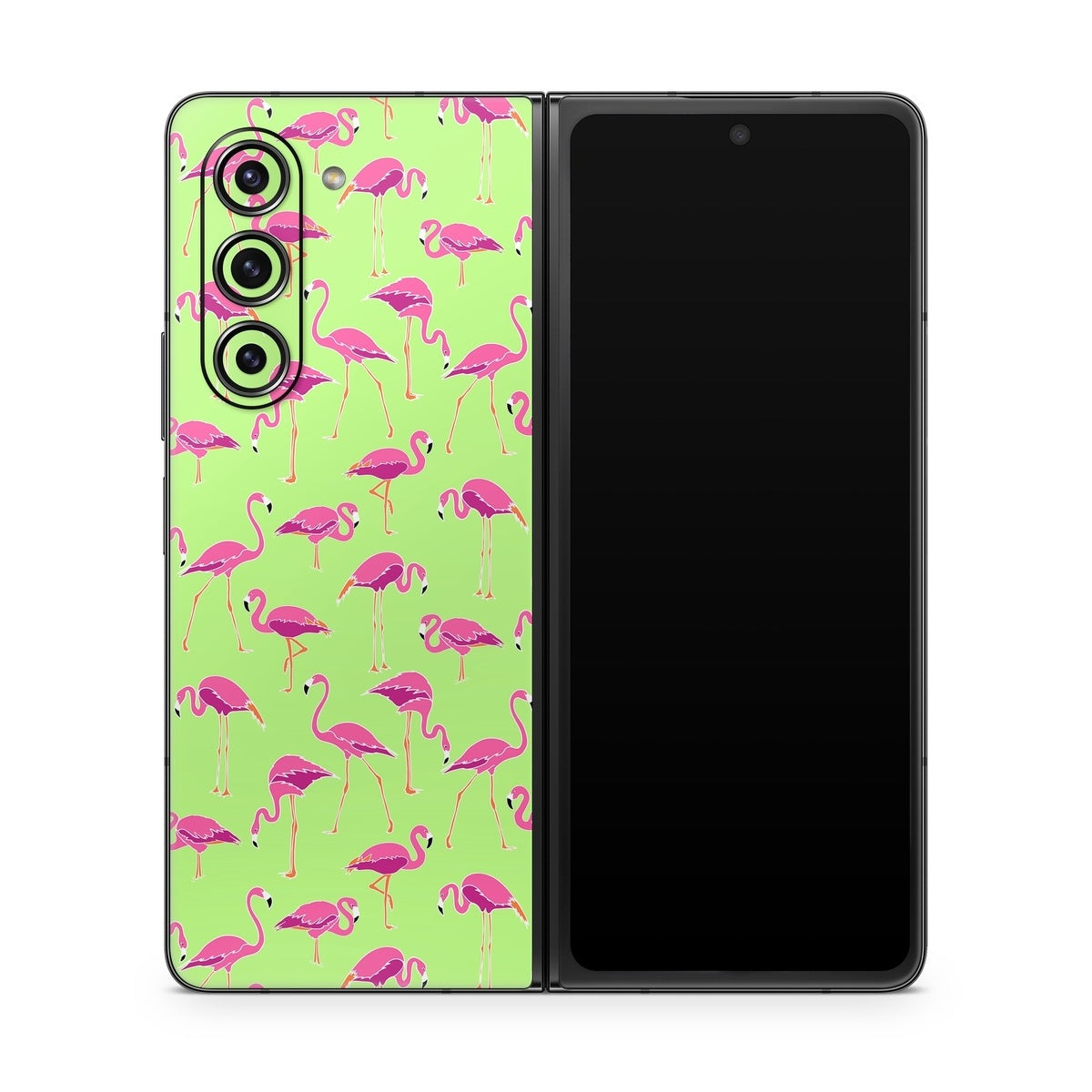 Flamingo Day - Samsung Galaxy Z Fold5 Skin