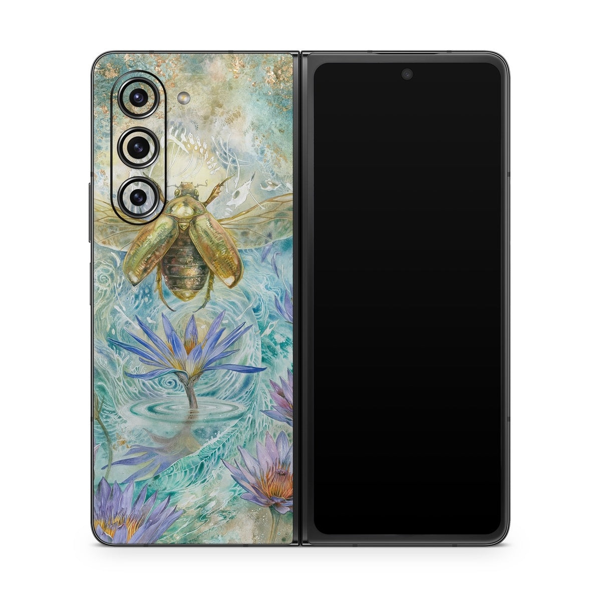 When Flowers Dream - Samsung Galaxy Z Fold5 Skin