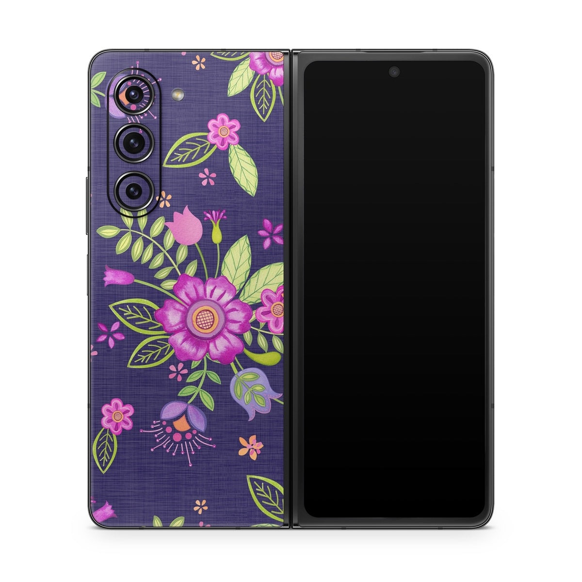 Folk Floral - Samsung Galaxy Z Fold5 Skin