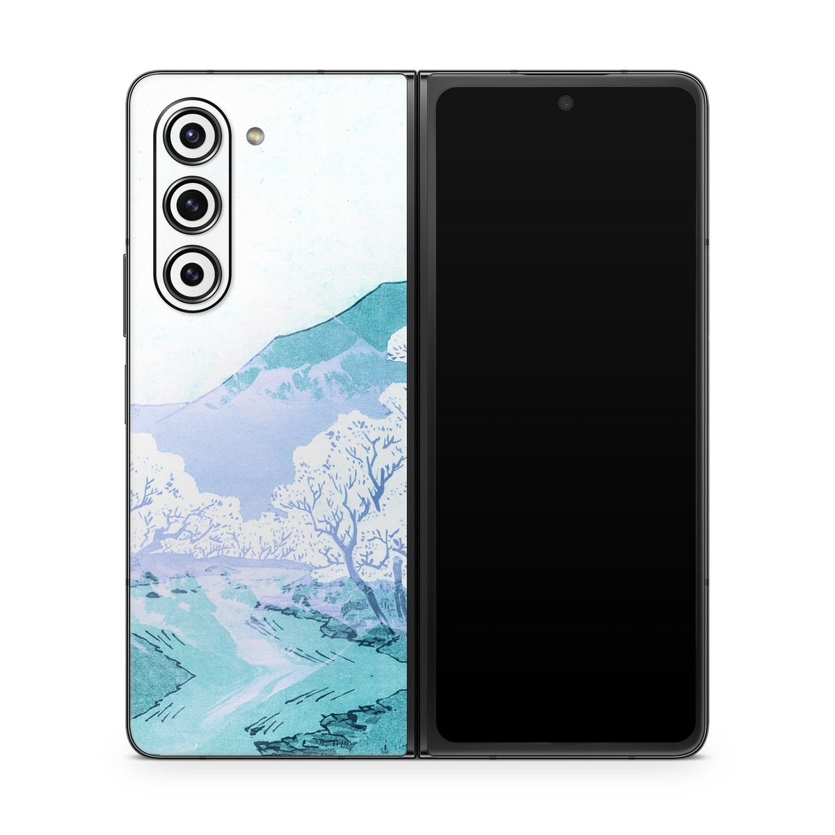 Ghost Mountain - Samsung Galaxy Z Fold5 Skin