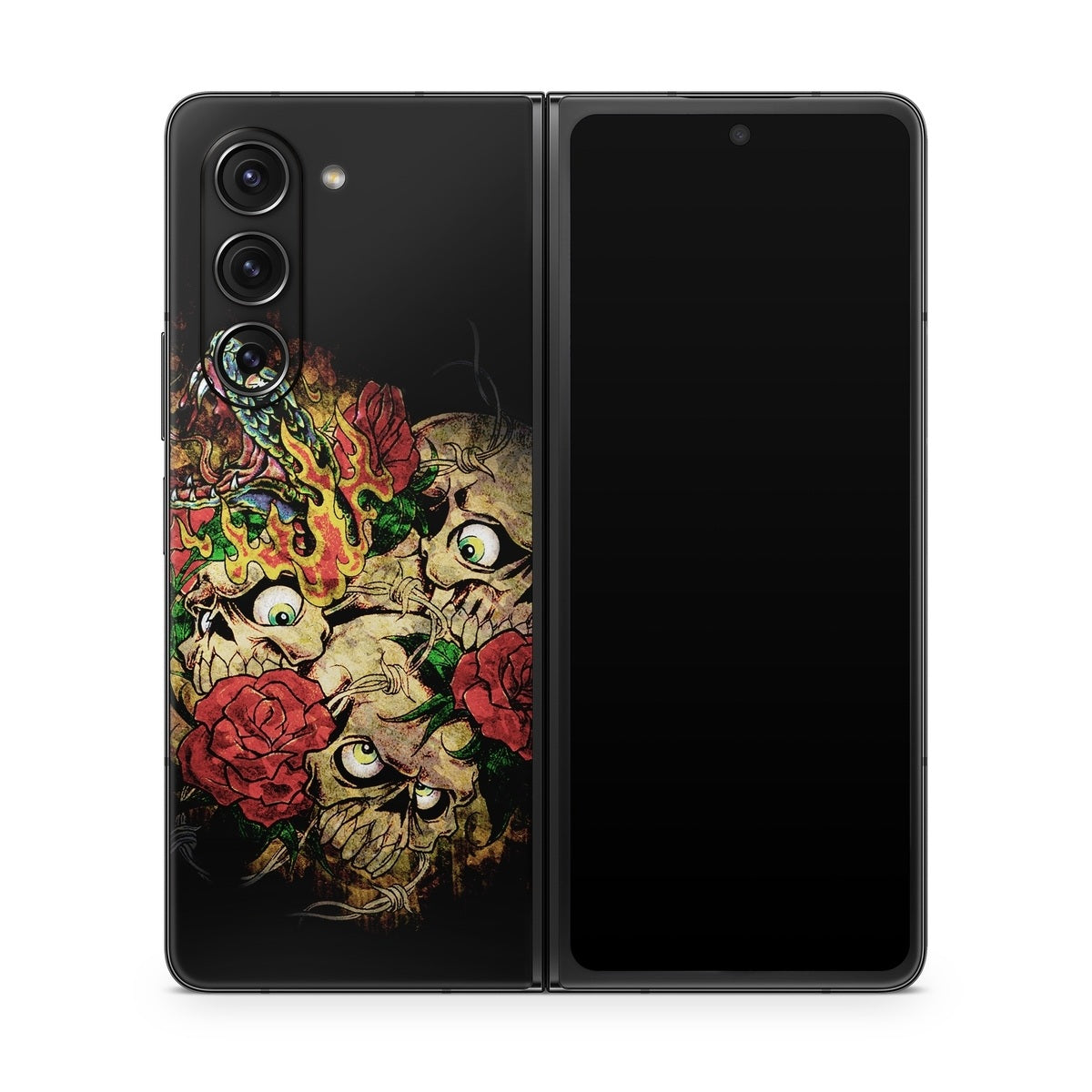 Gothic Tattoo - Samsung Galaxy Z Fold5 Skin