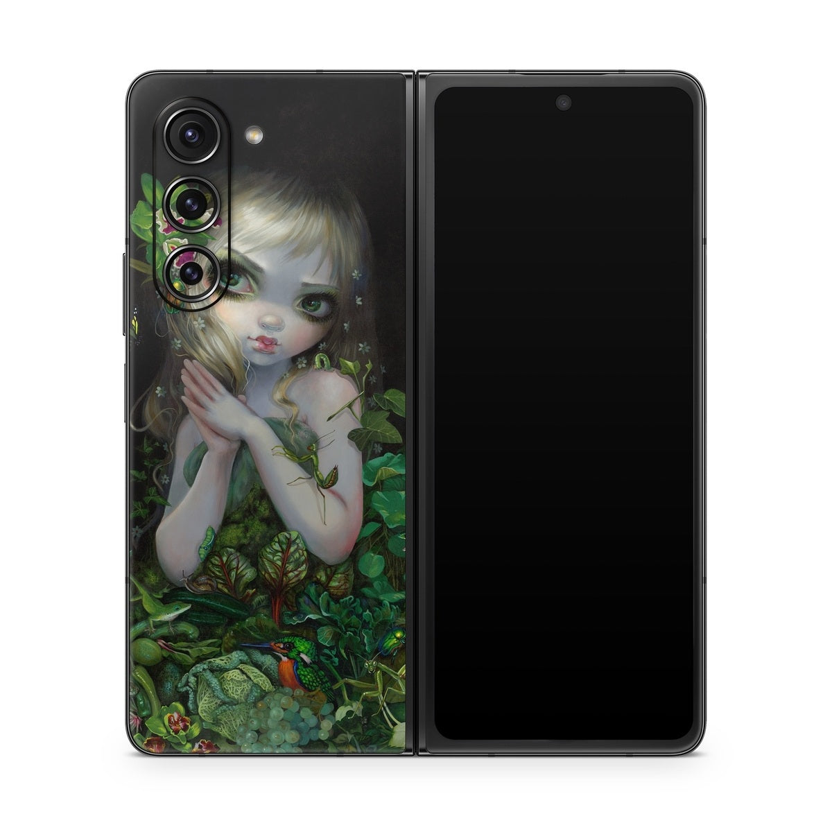 Green Goddess - Samsung Galaxy Z Fold5 Skin