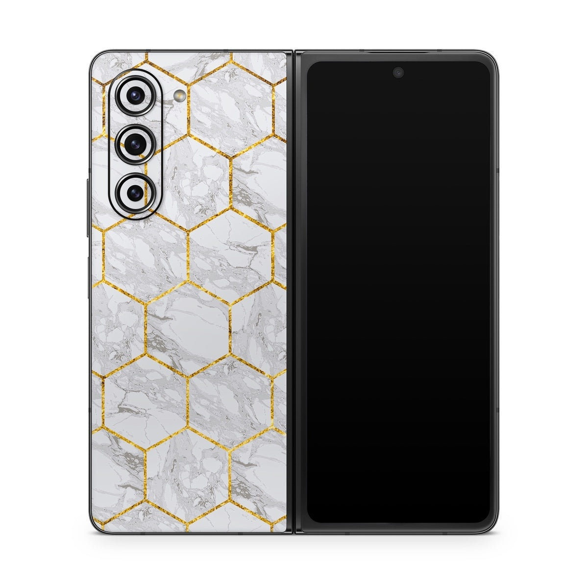 Honey Marble - Samsung Galaxy Z Fold5 Skin