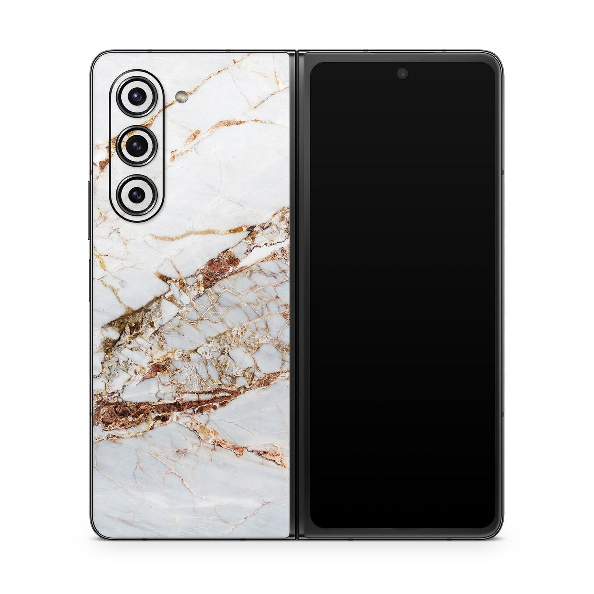 Hazel Marble - Samsung Galaxy Z Fold5 Skin