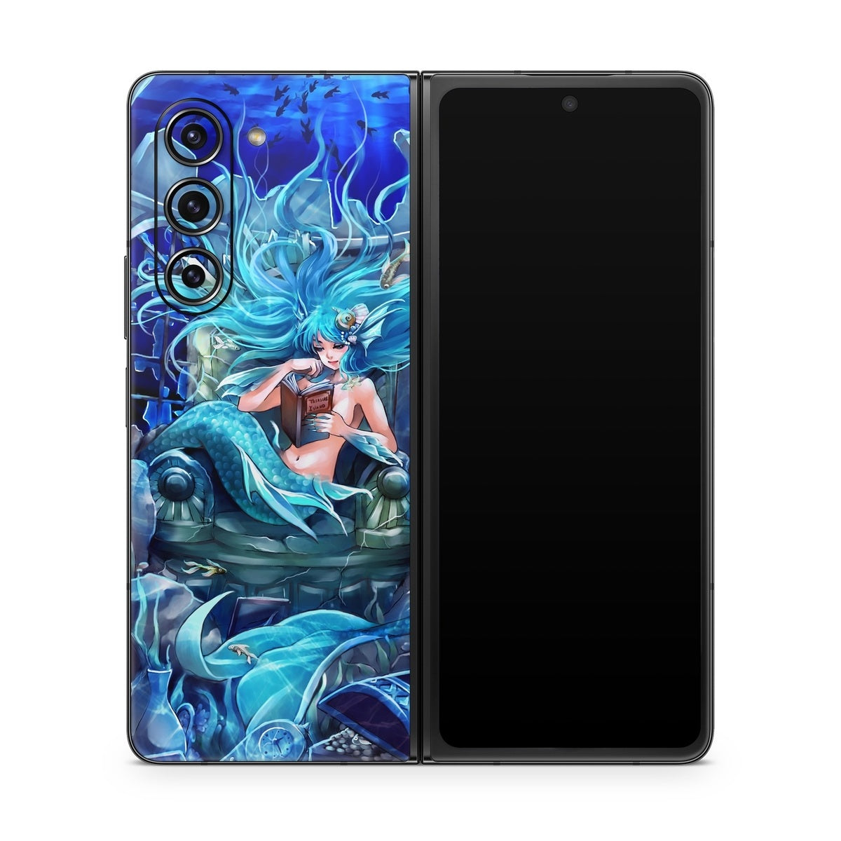 In Her Own World - Samsung Galaxy Z Fold5 Skin