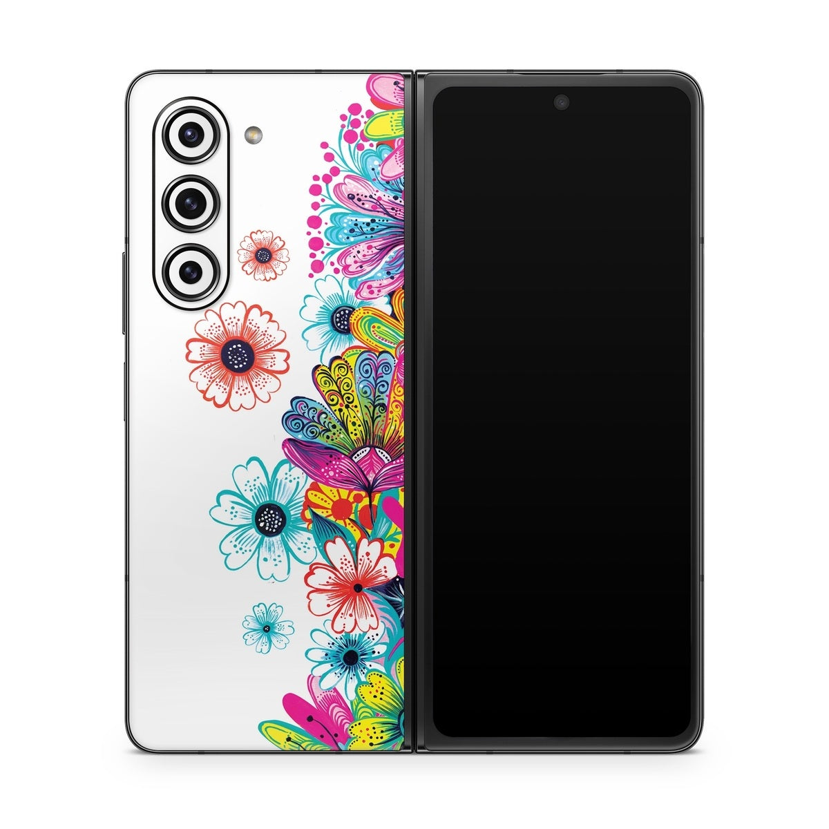 Intense Flowers - Samsung Galaxy Z Fold5 Skin