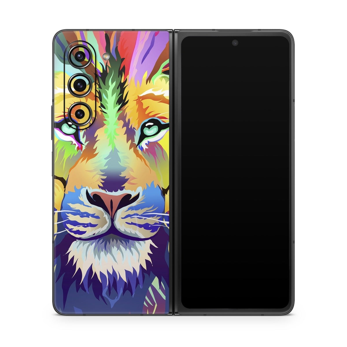 King of Technicolor - Samsung Galaxy Z Fold5 Skin