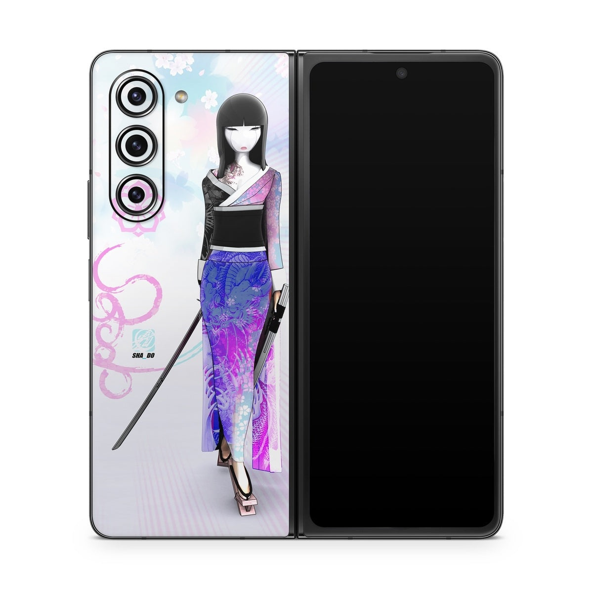 Kokeshi Haru - Samsung Galaxy Z Fold5 Skin