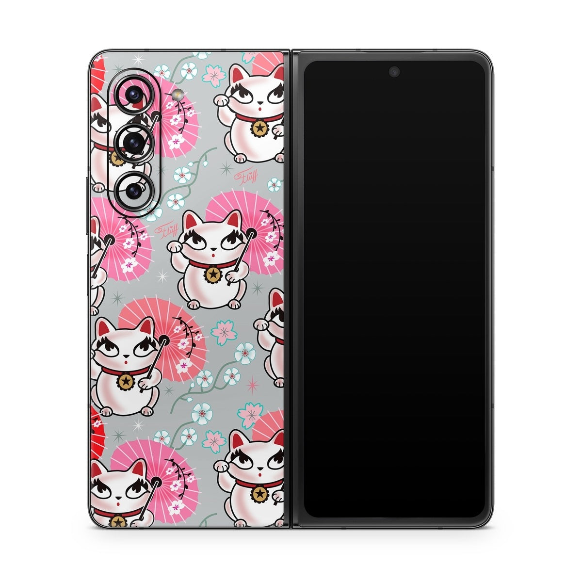 Kyoto Kitty - Samsung Galaxy Z Fold5 Skin