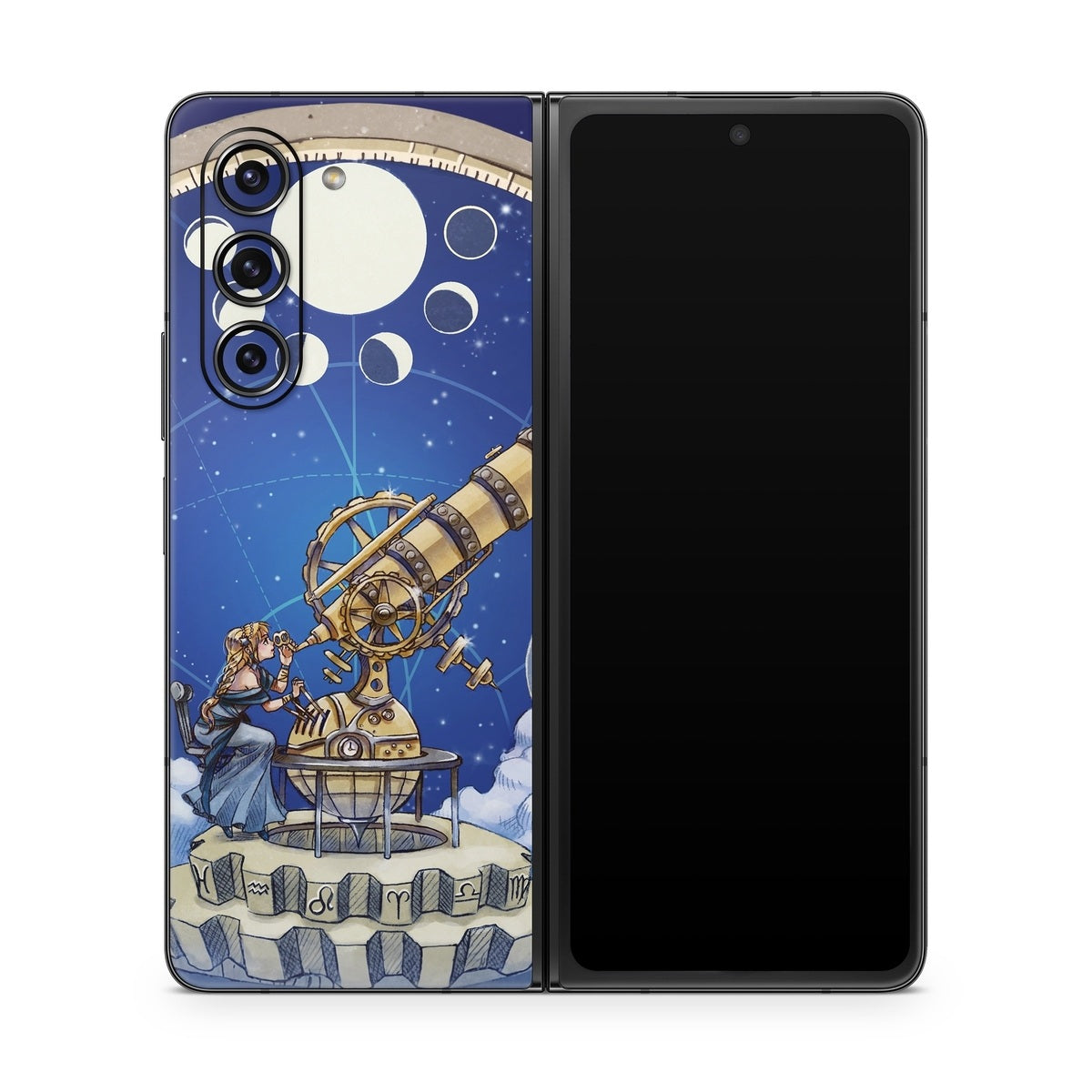 Lady Astrology - Samsung Galaxy Z Fold5 Skin