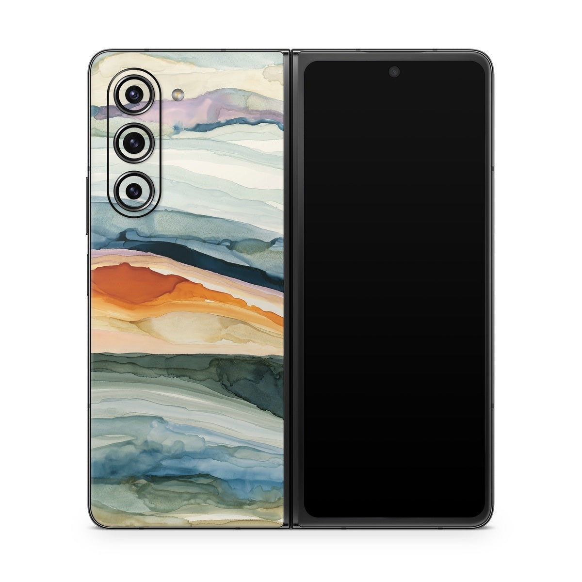 Layered Earth - Samsung Galaxy Z Fold5 Skin