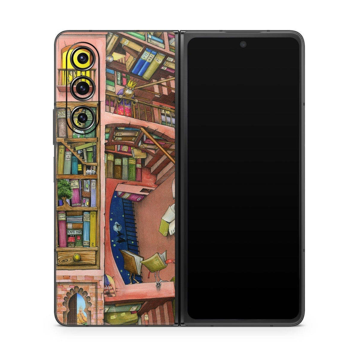 Library Magic - Samsung Galaxy Z Fold5 Skin