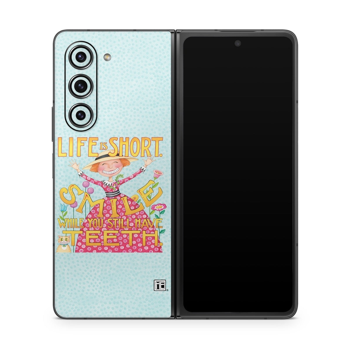 Life is Short - Samsung Galaxy Z Fold5 Skin