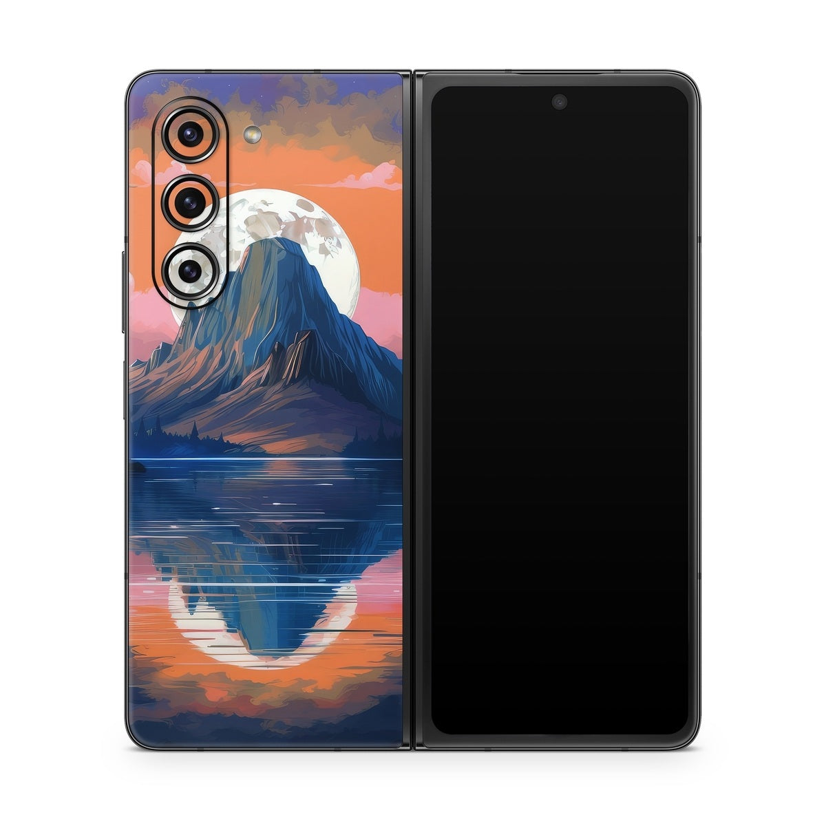 Mountain Moonrise - Samsung Galaxy Z Fold5 Skin