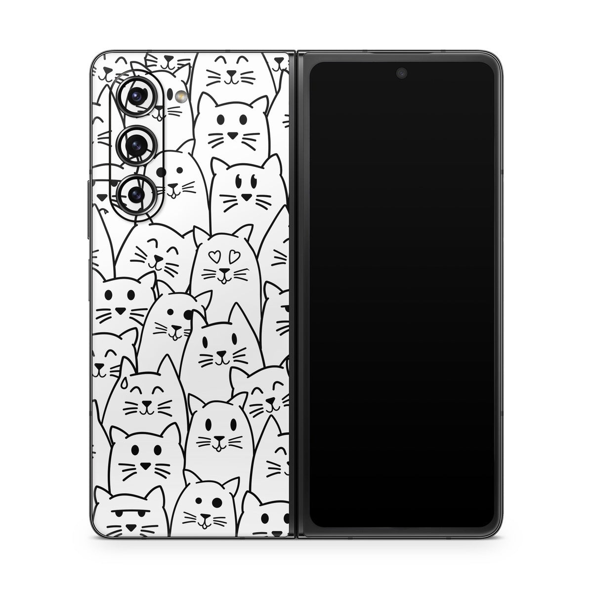 Moody Cats - Samsung Galaxy Z Fold5 Skin