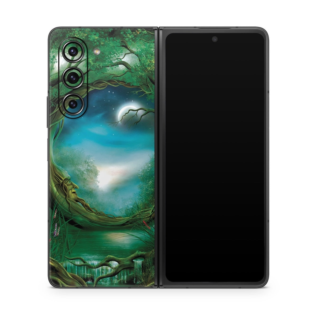 Moon Tree - Samsung Galaxy Z Fold5 Skin