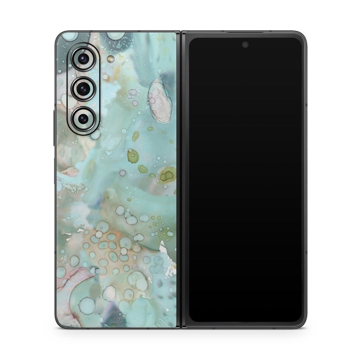 Organic In Blue - Samsung Galaxy Z Fold5 Skin