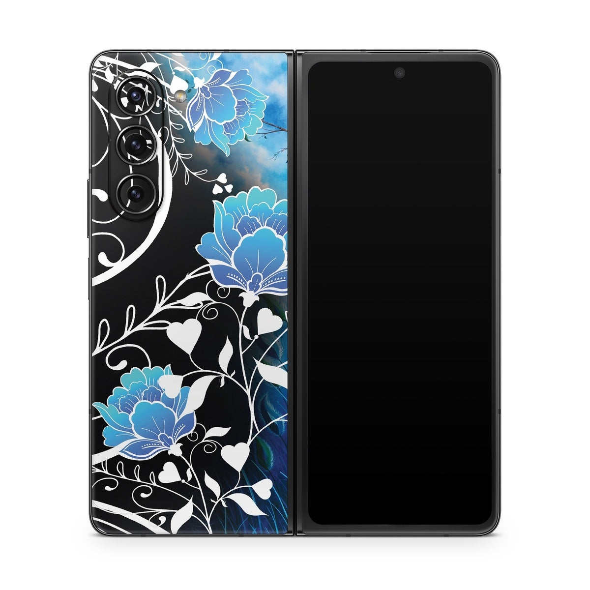 Peacock Sky - Samsung Galaxy Z Fold5 Skin