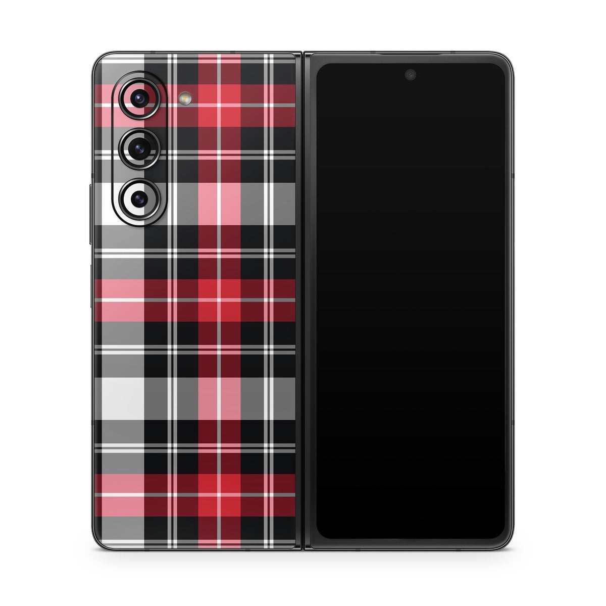 Red Plaid - Samsung Galaxy Z Fold5 Skin