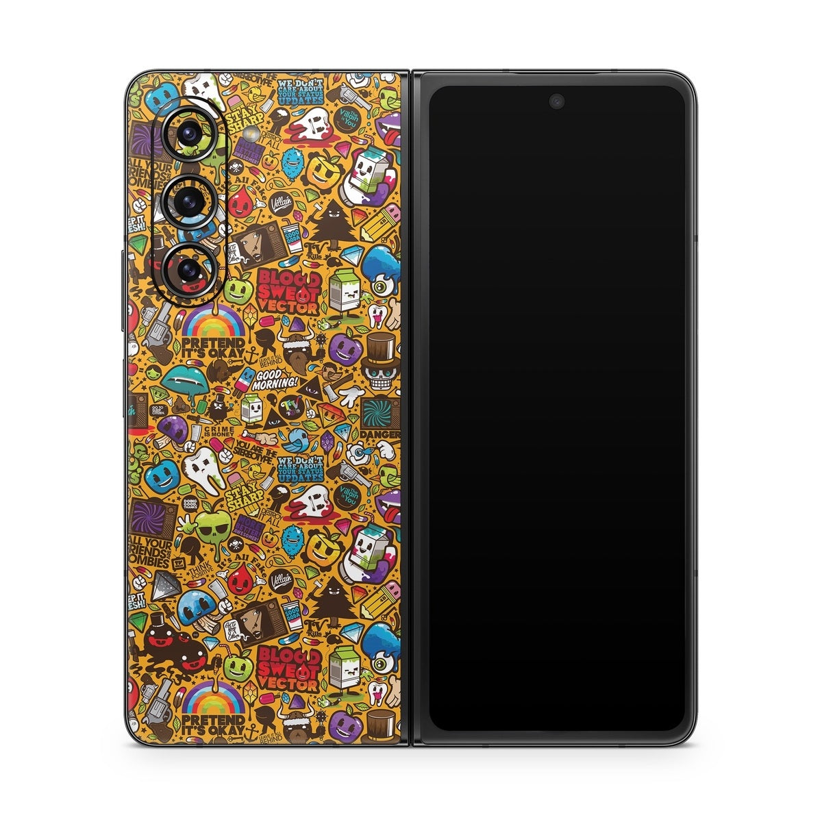 Psychedelic - Samsung Galaxy Z Fold5 Skin