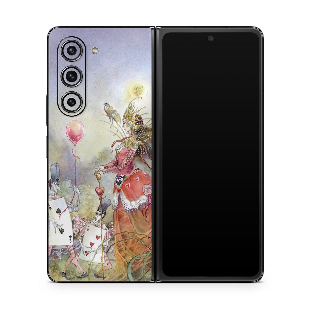 Queen of Hearts - Samsung Galaxy Z Fold5 Skin